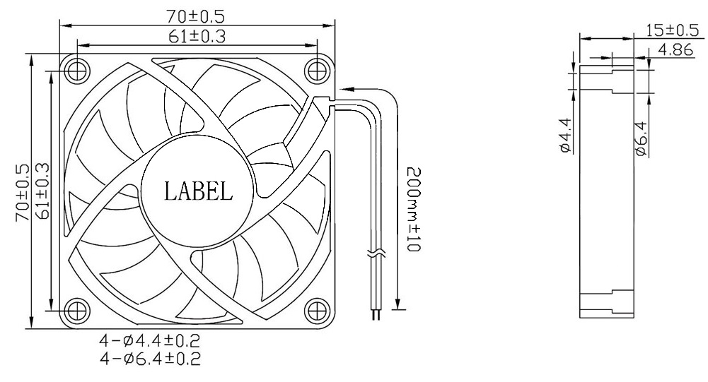 MFD7015 - DC Fan | MAX FLOW