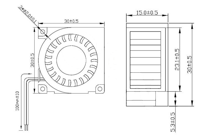 MFB3015 - DC Blower | MAX FLOW