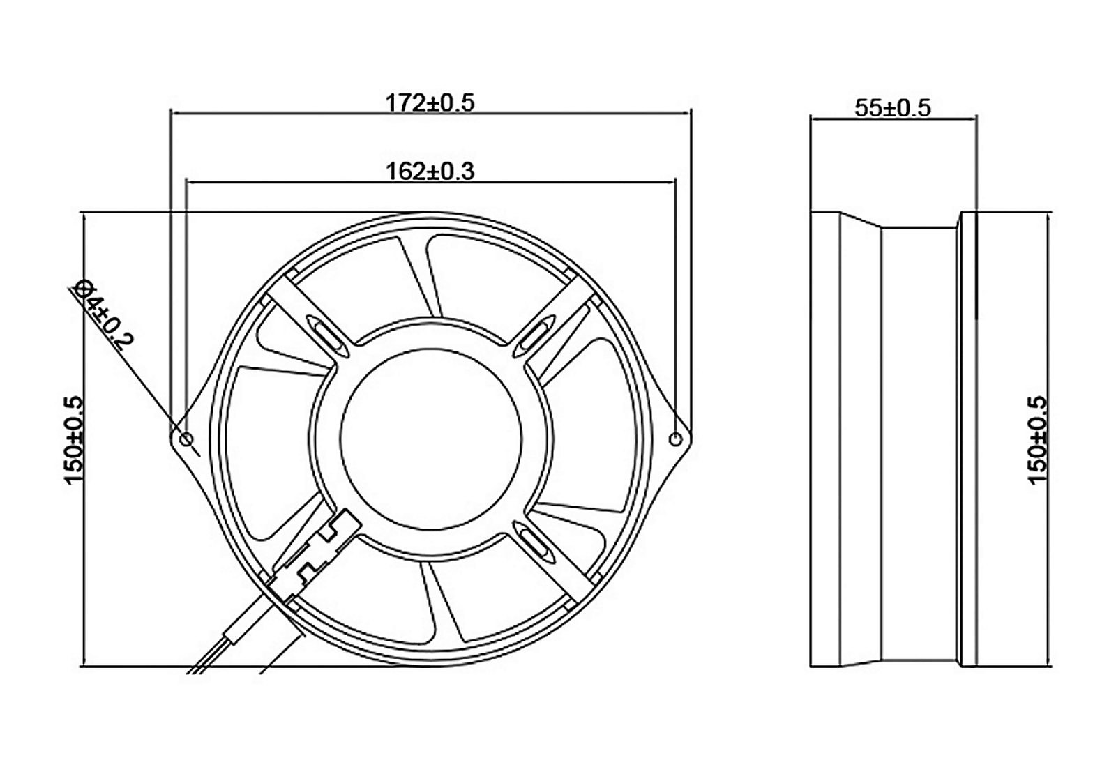 MF17255 Dimensions