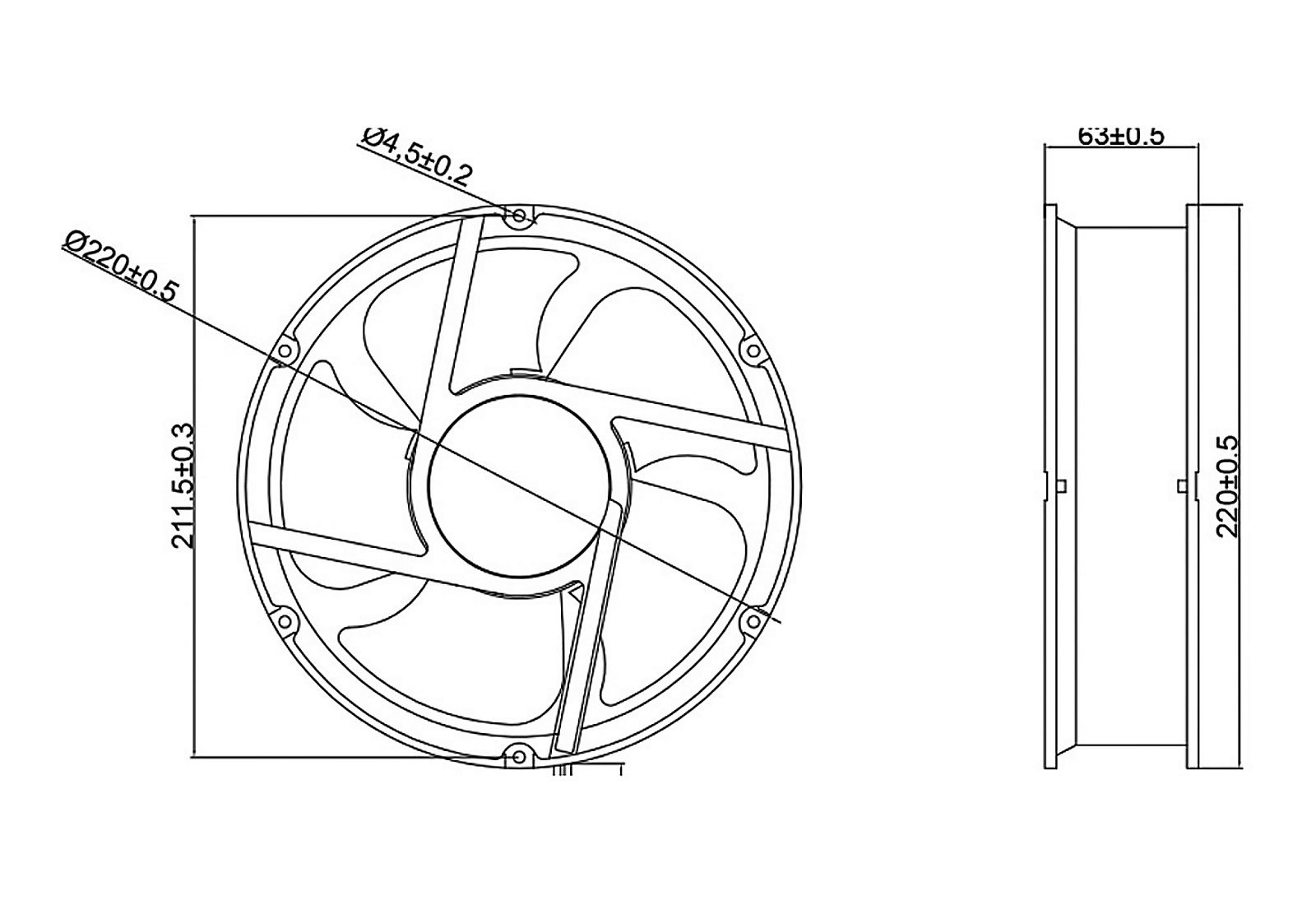 MF22060 Dimensions