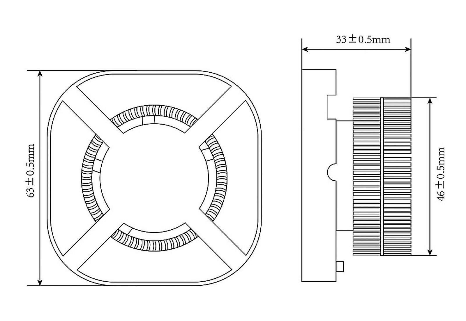 MFL6025 Dimensions